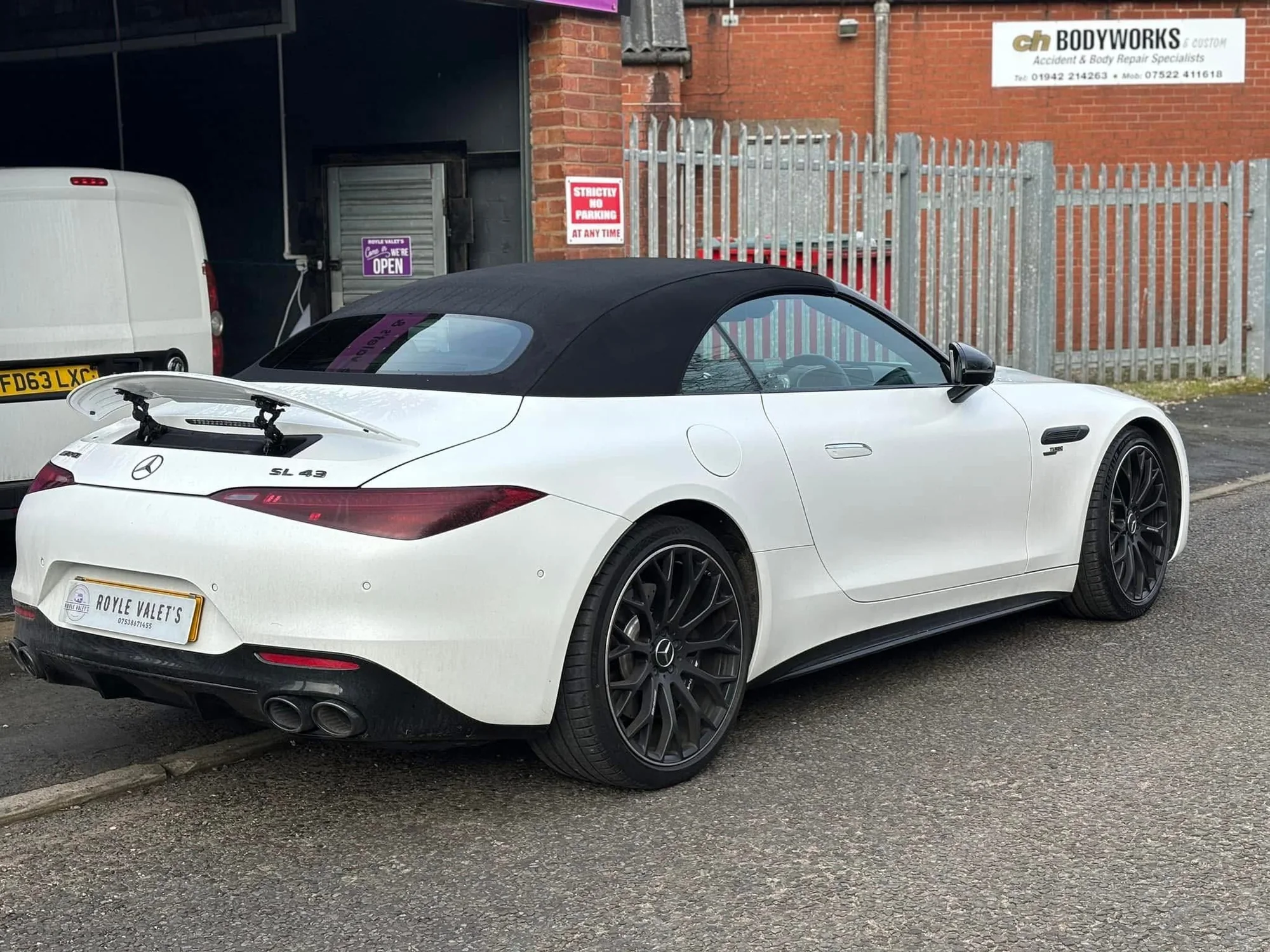 Vehicle detailing and valeting work at Royle Valet’s