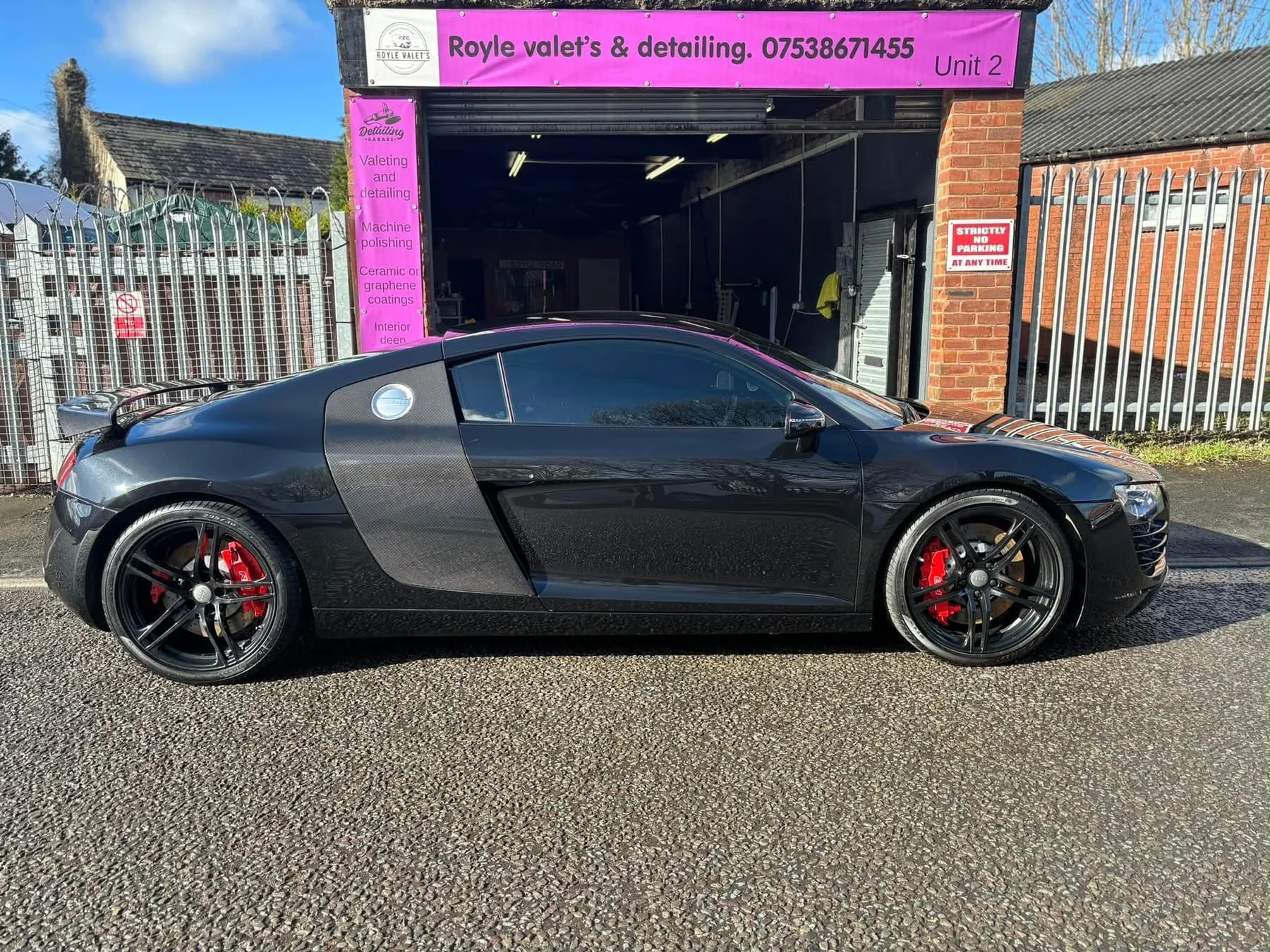 Vehicle detailing and valeting work at Royle Valet’s