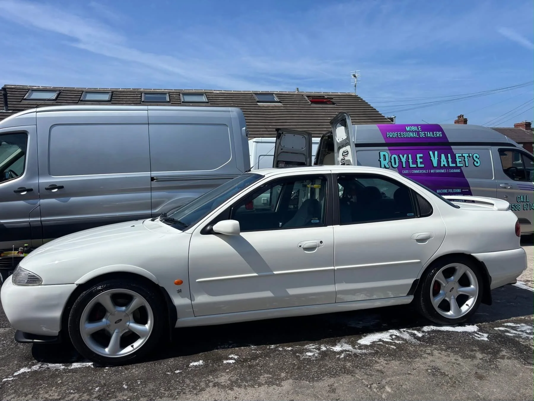 Vehicle detailing and valeting work at Royle Valet’s