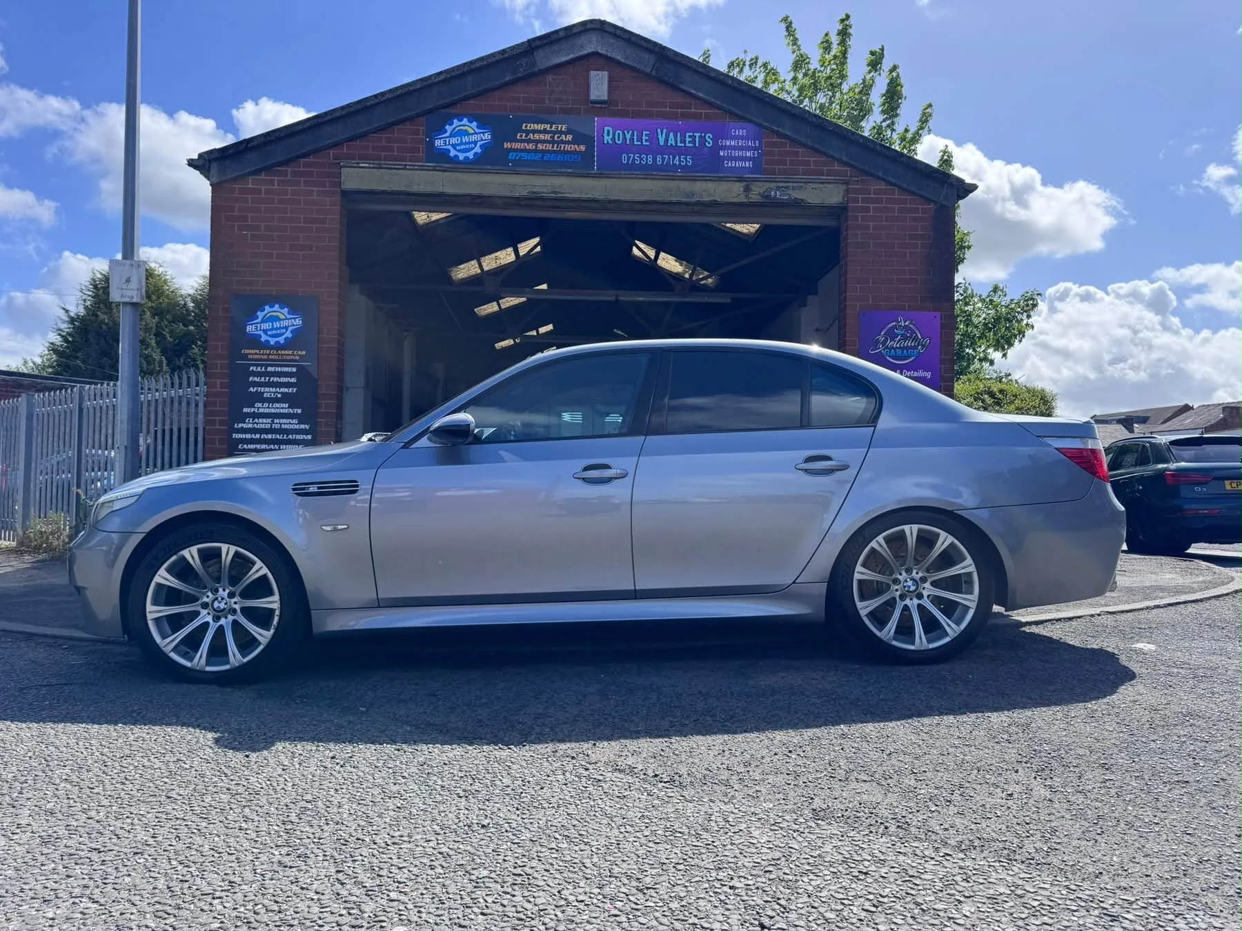 Vehicle valeting and detailing work at Royle Valet’s