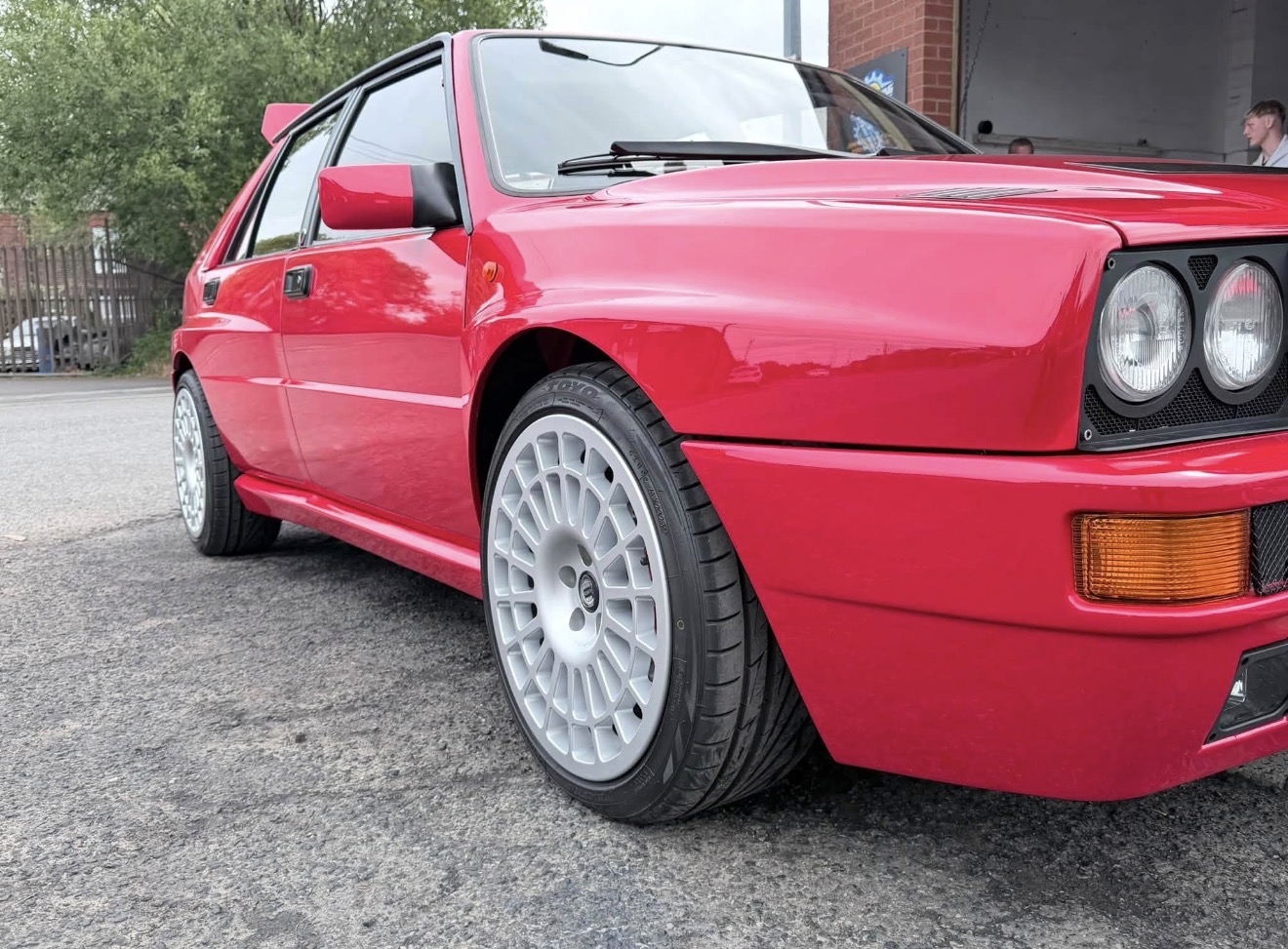 Lancia Delta HF Integrale — front three-quarter view