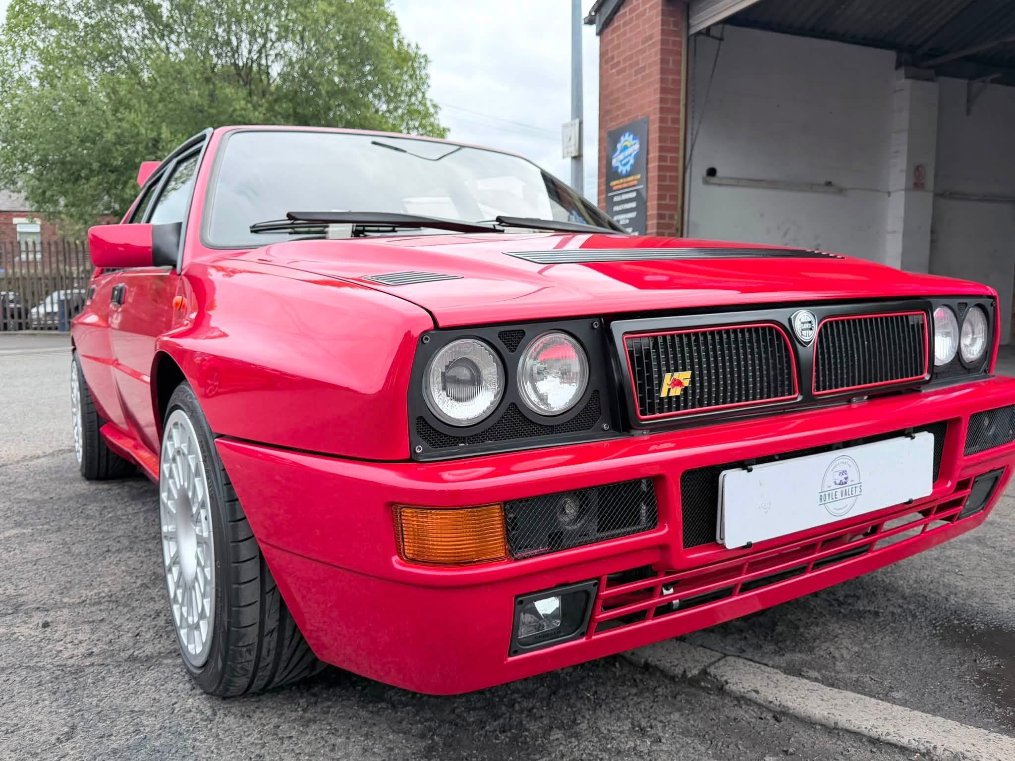 Lancia Delta HF Integrale — close-up
